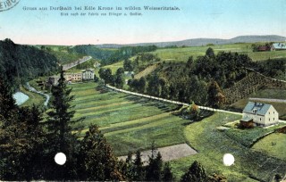hist. Ansichtskarte von Dorfhain